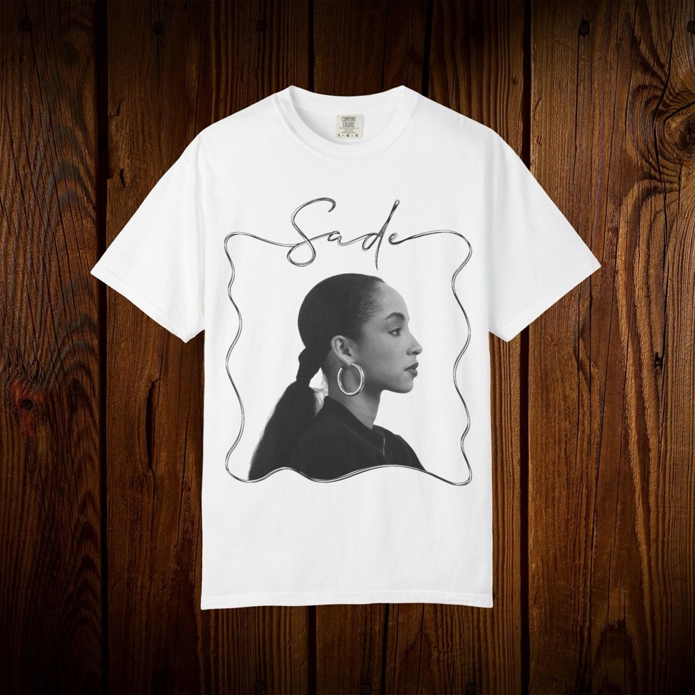 Sade Unisex White T Shirt